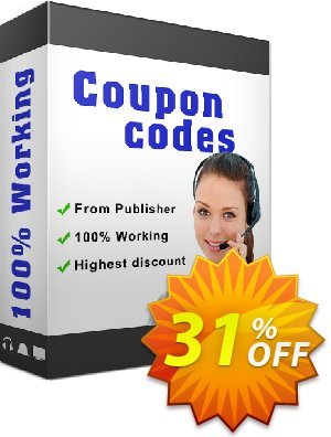 Get now: 31% OFF Coupon code