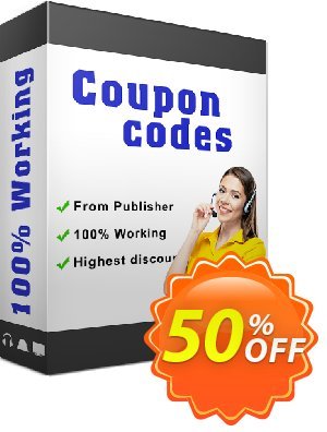 Get now: 50% OFF Coupon code