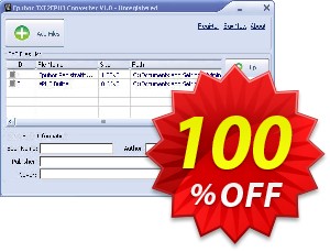 PDF2EPUB Converter Coupon, discount Epubor Ebook Software coupon (36498). Promotion: Epubor Ebook Software discount code