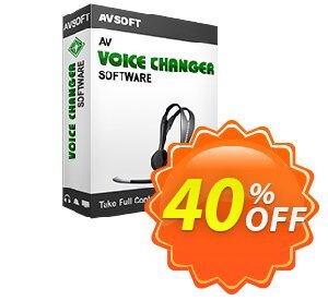 AV Voice Changer Software 7.0 Coupon discount eBook EQII - VCS $10 OFF - Jul 09 - 
