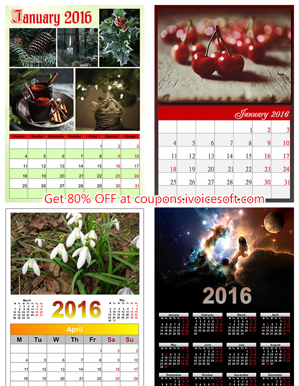 [80 OFF] Photo Calendar Creator PRO Coupon code, Dec 2023 iVoicesoft