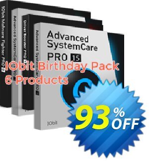 IObit Birthday Pack 2022 (6 Products)割引コード・93% OFF IObit Birthday Pack 2023 (6 Products), verified キャンペーン:Dreaded discount code of IObit Birthday Pack 2023 (6 Products), tested & approved