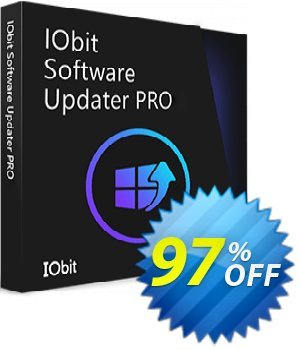 IObit Software Updater 5 PRO (3 PCs) Coupon, discount 66% OFF IObit Software Updater 5 PRO, verified. Promotion: Dreaded discount code of IObit Software Updater 5 PRO, tested & approved