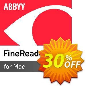 ABBYY FineReader PDF for Mac 3-years割引コード・ キャンペーン: