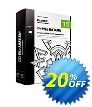Dr.Web KATANA (3 Years License) Coupon, discount 20% OFF Dr.Web KATANA, verified. Promotion: Wondrous promotions code of Dr.Web KATANA, tested & approved