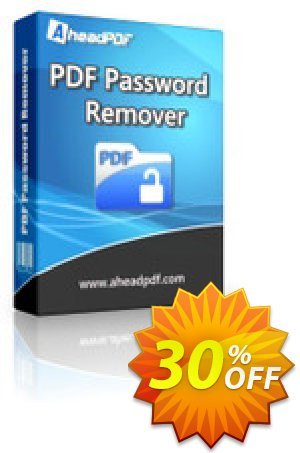 Ahead PDF Password Remover Coupon discount Ahead PDF Password Remover - Single-User License best offer code 2022