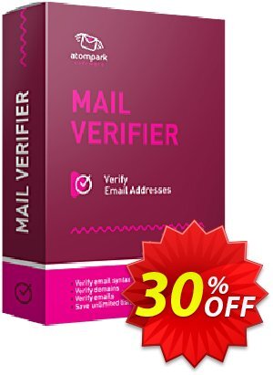 Atomic Mail Verifier discount coupon 30% OFF Atomic Mail Verifier, verified - Staggering promotions code of Atomic Mail Verifier, tested & approved