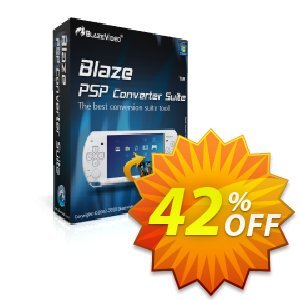 BlazeVideo PSP Converter Suite promotions Save 42% Off. Promotion: stunning promotions code of BlazeVideo PSP Converter Suite 2024