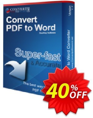 Convert PDF to Word Desktop Software Coupon, discount Convert PDF to Word Desktop Software excellent discounts code 2023. Promotion: excellent discounts code of Convert PDF to Word Desktop Software 2023