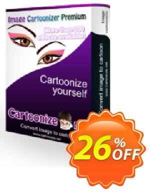 Image Cartoonizer Premium discount coupon $10 Discount Today Only! - exclusive promo code of Image Cartoonizer Premium 2022