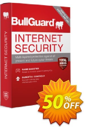 BullGuard 2018 Internet Security Coupon, discount BullGuard 2018 Internet Security 1-Year 3-PCs at USD$39.95 awful discounts code 2019. Promotion: awful discounts code of BullGuard 2018 Internet Security 1-Year 3-PCs at USD$39.95 2019