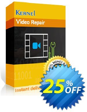 Get Kernel Video Repair Lifetime (Corporate) 25% OFF coupon code