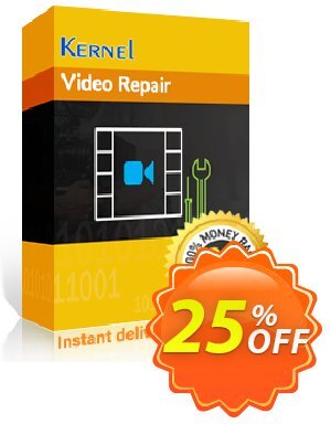 Get Kernel Video Repair + Photo Repair Lifetime (Corporate) 25% OFF coupon code