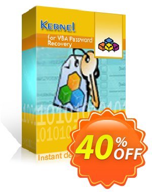 Kernel VBA Password Recovery - Home License discount coupon Kernel VBA Password Recovery - Home License exclusive promotions code 2022 - exclusive promotions code of Kernel VBA Password Recovery - Home License 2022