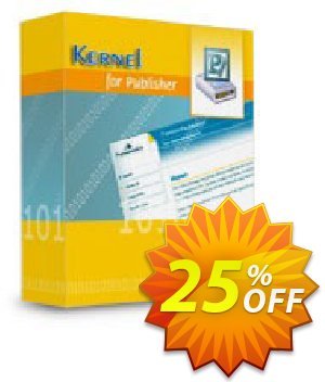 Kernel for Publisher Recovery 프로모션 코드 Kernel Recovery for Publisher - Home License amazing offer code 2022 프로모션: amazing offer code of Kernel Recovery for Publisher - Home License 2022