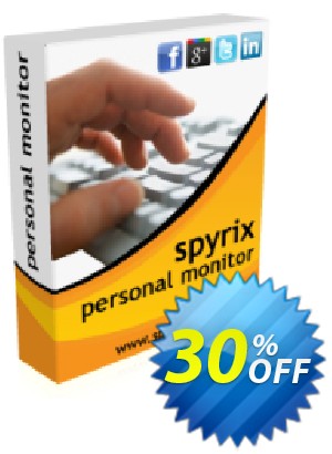 Spyrix Personal Monitor PRO - 1 Monitored PC ($80 OFF) Coupon discount Spyrix Personal Monitor PRO - 1 Monitored PC ($80 OFF) stunning offer code 2019. Promotion: stunning offer code of Spyrix Personal Monitor PRO - 1 Monitored PC ($80 OFF) 2019