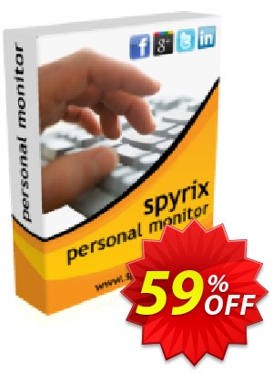 Spyrix Personal Monitor PRO Business - 5PC monitored ($140 OFF) old Coupon discount Discount $140. Promotion: marvelous promo code of Spyrix Personal Monitor PRO Business - 5PC monitored ($140 OFF) old 2019