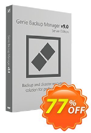 Genie Backup Manager Server Full discount coupon Genie Backup Manager Server Full 9 Staggering promotions code 2022 - big discounts code of Genie Backup Manager Server Full 9 2022