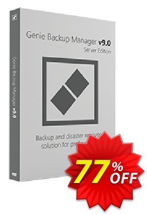 Genie Backup Manager Server Standalone 프로모션 코드 70% OFF Genie Backup Manager Server Standalone, verified 프로모션: Fearsome deals code of Genie Backup Manager Server Standalone, tested & approved