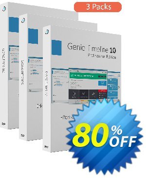 Genie Timeline Pro 10 (3 Pack) discount coupon Genie Timeline Pro 10 - 3 Pack Awful promo code 2022 - impressive discount code of Genie Timeline Pro 10 - 3 Pack 2022