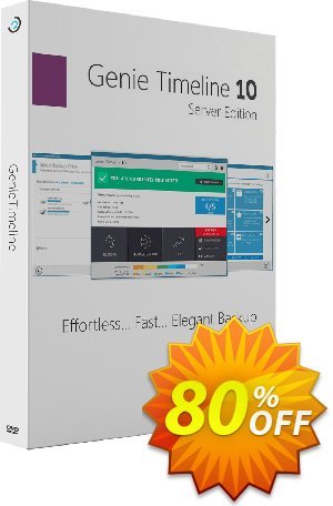 Genie Timeline Server 10 Coupon, discount Back2School_70% off. Promotion: excellent sales code of Genie Timeline Server 10 2022