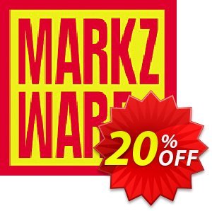 Markzware File Conversion Service (0-20 MB) Coupon, discount Promo: Mark Sales 15%. Promotion: exclusive deals code of File Conversion Service (0-20 MB) 2022