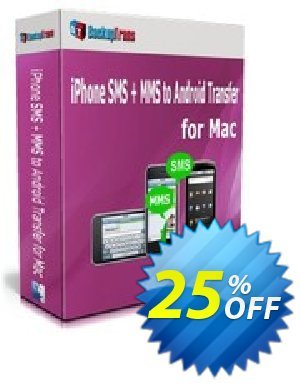 Backuptrans iPhone SMS + MMS to Android Transfer for Mac (Family Edition) Coupon, discount Holiday Deals. Promotion: big offer code of Backuptrans iPhone SMS + MMS to Android Transfer for Mac (Family Edition) 2023