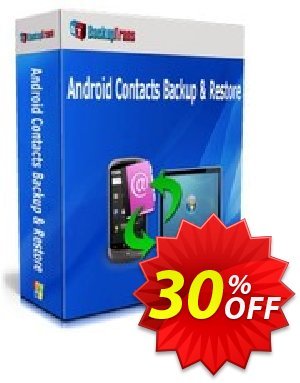 Backuptrans Android Contacts Backup & Restore Coupon, discount Backuptrans Android Contacts Backup & Restore (Personal Edition) awesome offer code 2023. Promotion: exclusive deals code of Backuptrans Android Contacts Backup & Restore (Personal Edition) 2023