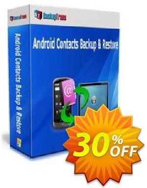 Backuptrans Android Contacts Backup & Restore (Family Edition) Coupon, discount Backuptrans Android Contacts Backup & Restore (Family Edition) wonderful discount code 2022. Promotion: awesome offer code of Backuptrans Android Contacts Backup & Restore (Family Edition) 2022