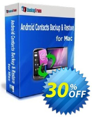 Backuptrans Android Contacts Backup & Restore for Mac (Family Edition) Coupon, discount Backuptrans Android Contacts Backup & Restore for Mac (Family Edition) formidable discount code 2023. Promotion: impressive offer code of Backuptrans Android Contacts Backup & Restore for Mac (Family Edition) 2023