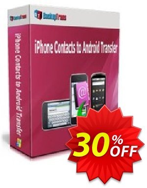 Backuptrans iPhone Contacts to Android Transfer (Business Edition) Coupon, discount Backuptrans iPhone Contacts to Android Transfer (Business Edition) amazing discount code 2024. Promotion: awful offer code of Backuptrans iPhone Contacts to Android Transfer (Business Edition) 2024