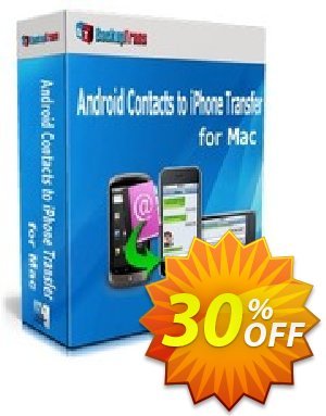Backuptrans Android Contacts to iPhone Transfer for Mac (Family Edition) Coupon, discount Backuptrans Android Contacts to iPhone Transfer for Mac (Family Edition) staggering sales code 2023. Promotion: stunning promotions code of Backuptrans Android Contacts to iPhone Transfer for Mac (Family Edition) 2023