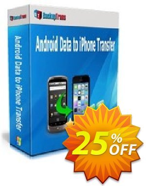 Backuptrans Android Data to iPhone Transfer Coupon, discount Backuptrans Android Data to iPhone Transfer (Personal Edition) wondrous sales code 2024. Promotion: marvelous promotions code of Backuptrans Android Data to iPhone Transfer (Personal Edition) 2024