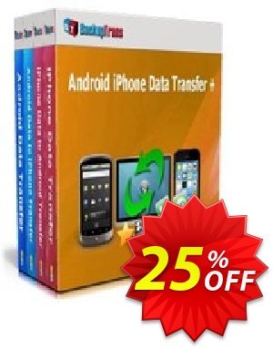 Backuptrans Android iPhone Data Transfer + (Family Edition) Coupon, discount Holiday Deals. Promotion: amazing discount code of Backuptrans Android iPhone Data Transfer + (Family Edition) 2022