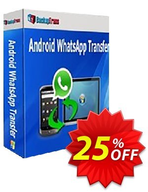 Backuptrans Android WhatsApp Transfer Coupon discount Backuptrans Android WhatsApp Transfer(Personal Edition) exclusive offer code 2024