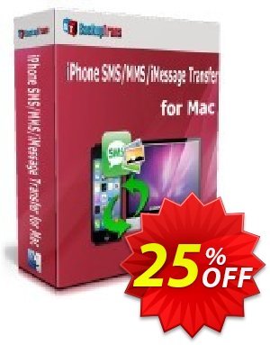 Backuptrans iPhone SMS/MMS/iMessage Transfer for Mac (Business Edition) Coupon, discount Backuptrans iPhone SMS/MMS/iMessage Transfer for Mac (Business Edition) awesome offer code 2024. Promotion: exclusive deals code of Backuptrans iPhone SMS/MMS/iMessage Transfer for Mac (Business Edition) 2024