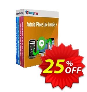 Backuptrans Android iPhone Line Transfer plus (Family Edition) Coupon discount Holiday Deals