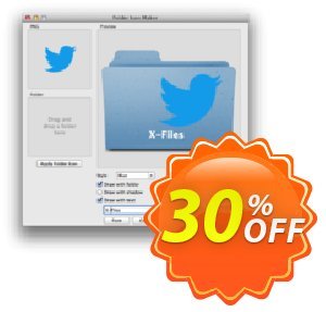 Folder Icon Maker for Mac Coupon, discount Folder Icon Maker for Mac wonderful offer code 2022. Promotion: wonderful offer code of Folder Icon Maker for Mac 2022