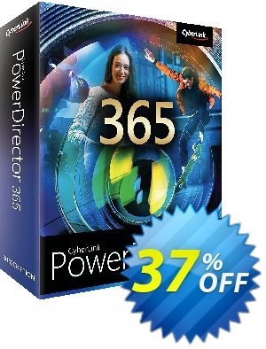 PowerDirector 365 - Monthly plan Coupon, discount 37% OFF PowerDirector 365 - Monthly plan Jan 2022. Promotion: Amazing discounts code of PowerDirector 365 - Monthly plan, tested in January 2022