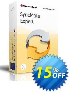 SyncMate Expert Family Pack (for 6 Macs) Coupon, discount 15% OFF SyncMate Expert Family Pack (for 6 Macs), verified. Promotion: Staggering sales code of SyncMate Expert Family Pack (for 6 Macs), tested & approved