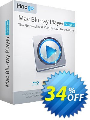 Macgo Mac Blu-ray Player Standard 優惠券，折扣碼 33% off Coupon for Macgo Software，促銷代碼: special discounts code of Macgo Mac Blu-ray Player Standard 2022
