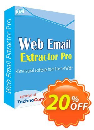 Web Email Extractor Pro Coupon, discount Christmas OFF. Promotion: impressive offer code of Web Email Extractor Pro 2022