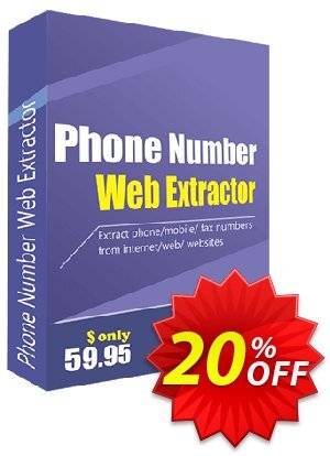 Phone Number Web Extractor产品销售 Christmas OFF
