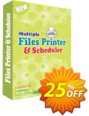 WindowIndia Multiple Files Printer and Scheduler Coupon discount Christmas OFF