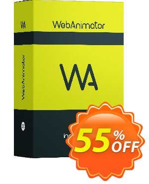 WebAnimator 4 優惠券，折扣碼 55% OFF WebAnimator now 3, verified，促銷代碼: Amazing offer code of WebAnimator now 3, tested & approved
