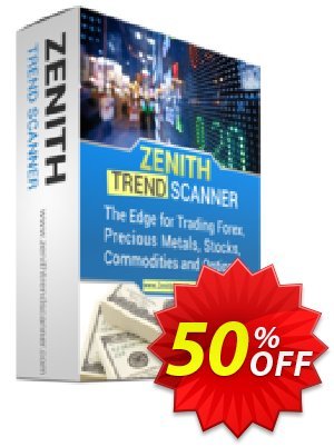 Zenith Trend Scanner - Annual Subscription 優惠券，折扣碼 Zenith 50% Off，促銷代碼: super deals code of Zenith Trend Scanner - Annual Subscription 2022