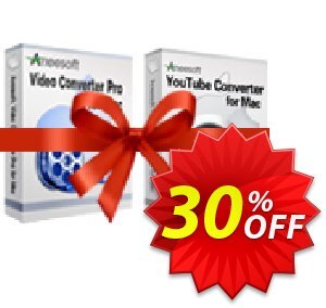 Aneesoft Video Converter Pro and YouTube Converter Bundle for Mac折扣 Aneesoft Video Converter Pro and YouTube Converter Bundle for Mac best offer code 2024