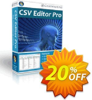 CSV Editor Pro discount coupon CSV Editor Pro amazing promotions code 2022 - amazing promotions code of CSV Editor Pro 2022
