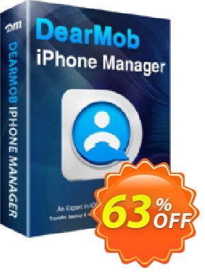 DearMob iPhone Manager (Lifetime 2PCs) offering sales
