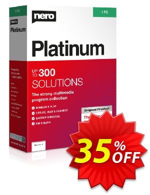 Nero Platinum Suite 2022 discount coupon 35% OFF Nero Platinum Suite 2022, verified - Staggering deals code of Nero Platinum Suite 2022, tested & approved